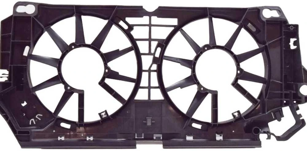 MERCEDES BENZ Kondensatoriaus Ventiliatoriaus Radiatoriaus Gaubtas 209 211 213 309 311 313 411 511 CDI Originalus A9065051355