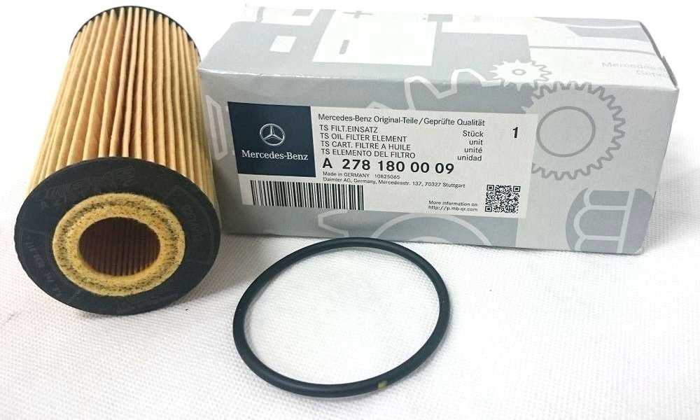 Mercedes Benz MB C-CLASS W205 AMG C63 4.0 benzininis alyvos filtras originalus A2781800009