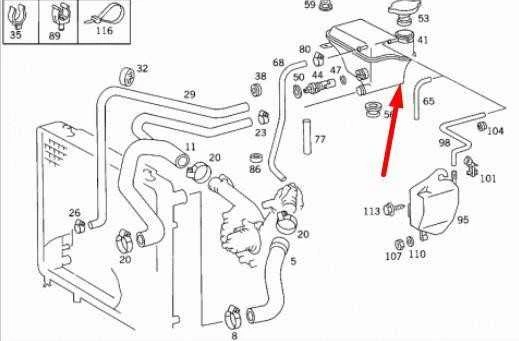 Mercedes Benz MB E-CLASS W124 aušinimo skysčio bakelis A1245001749 3.0 Benzinas NAUJAS GENIALUS