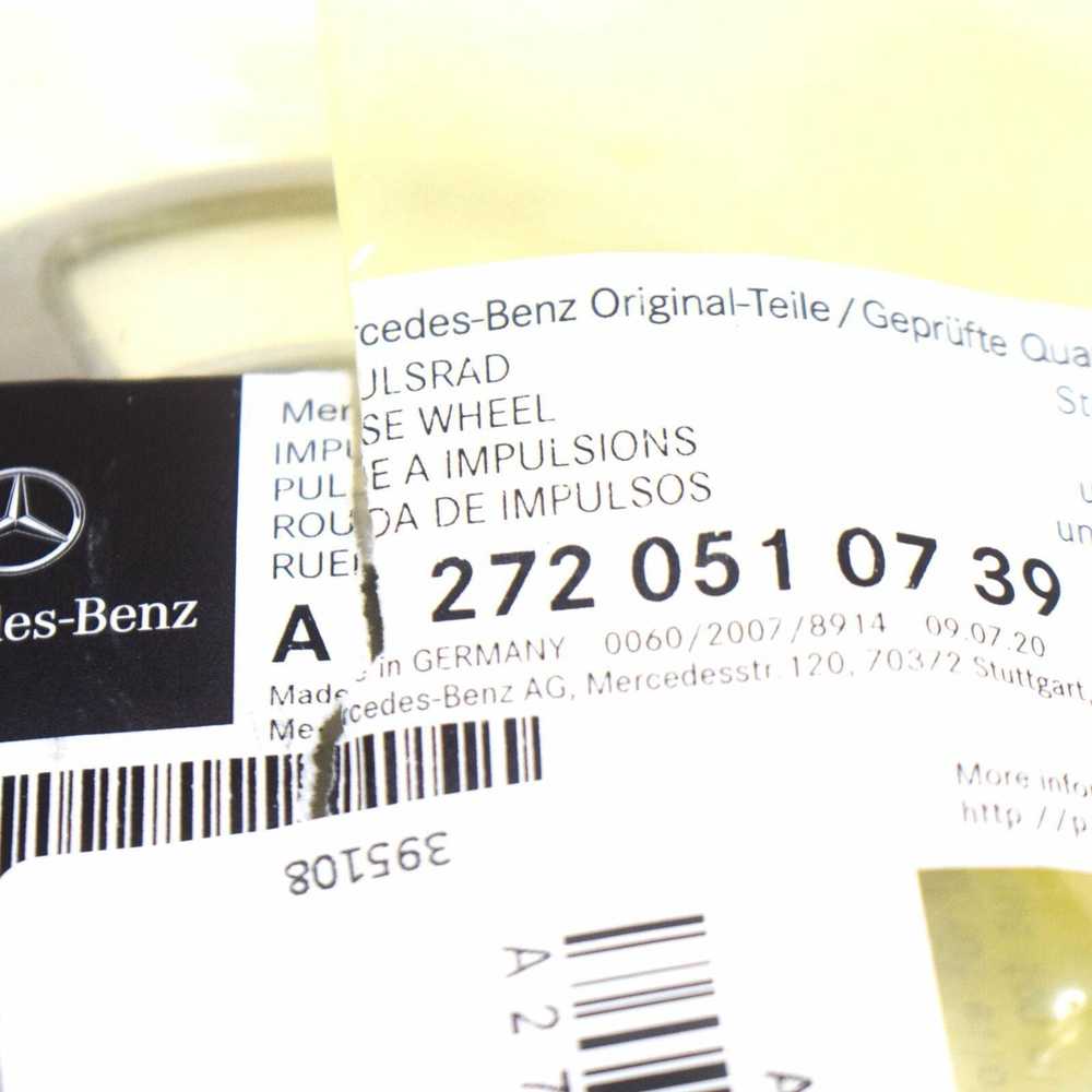 Mercedes Benz "Mercedes" išmetimo impulsų kintamo vožtuvų laiko jutiklio žiedas originalus A2720510739