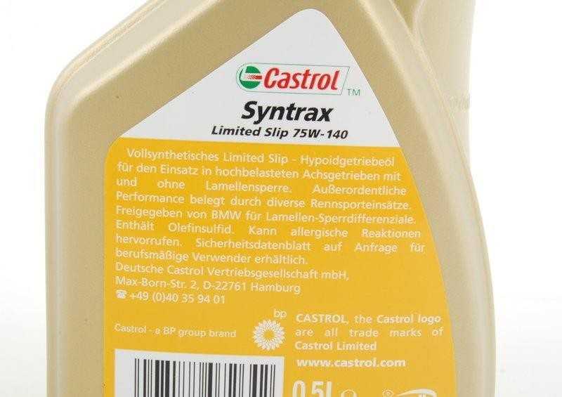 Mercedes Benz Mercedes R171 W463 C55 C63 E55 E63 75W-140 diferencialinė alyva hipoidinė alyva 0,5 l