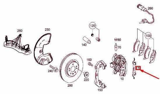 Mercedes Benz Ml 250 Cdi 4matic Haltefeder Retaining Spring Originalus A0009937207