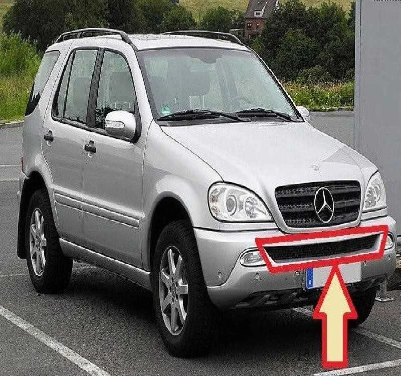 Mercedes Benz Ml 270 Cdi Ml 400 Cdi Priekinio Bamperio Apatines Groteliu Apdailos Detale Originalus A1638851581