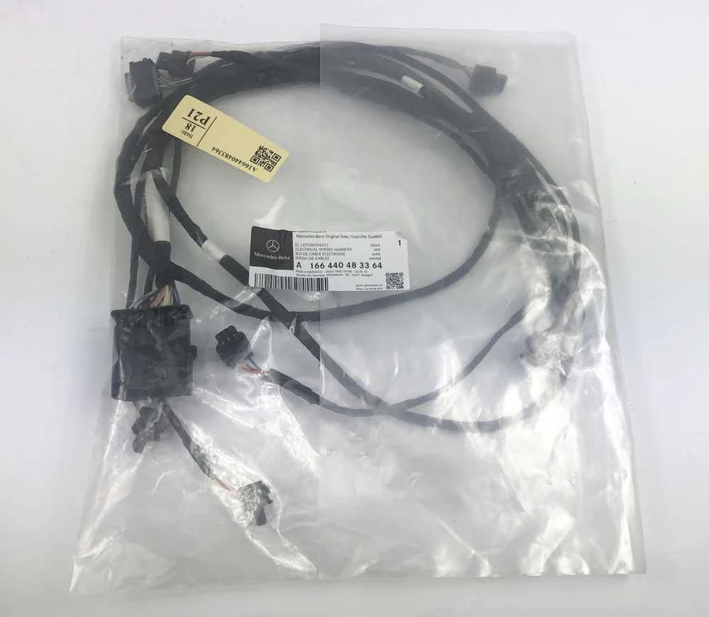 Mercedes Benz ML GLE W166 Parktronic Sistemos Laidų Jungtys ML 250 ML 350 GLE 250 GLE 350 Originalus A166440483364