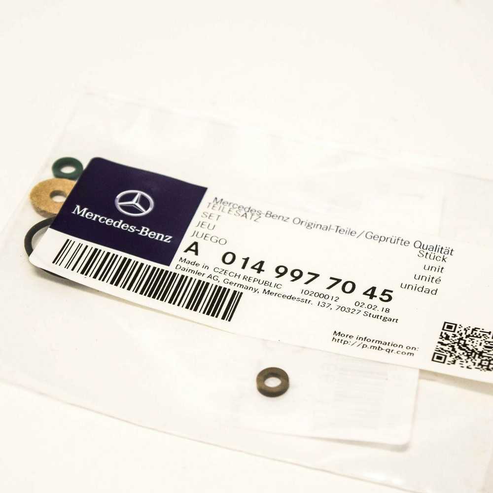"Mercedes-Benz" OM668 Pres jutiklio vožtuvo O-Ring sandariklių rinkinys originalus A0149977045