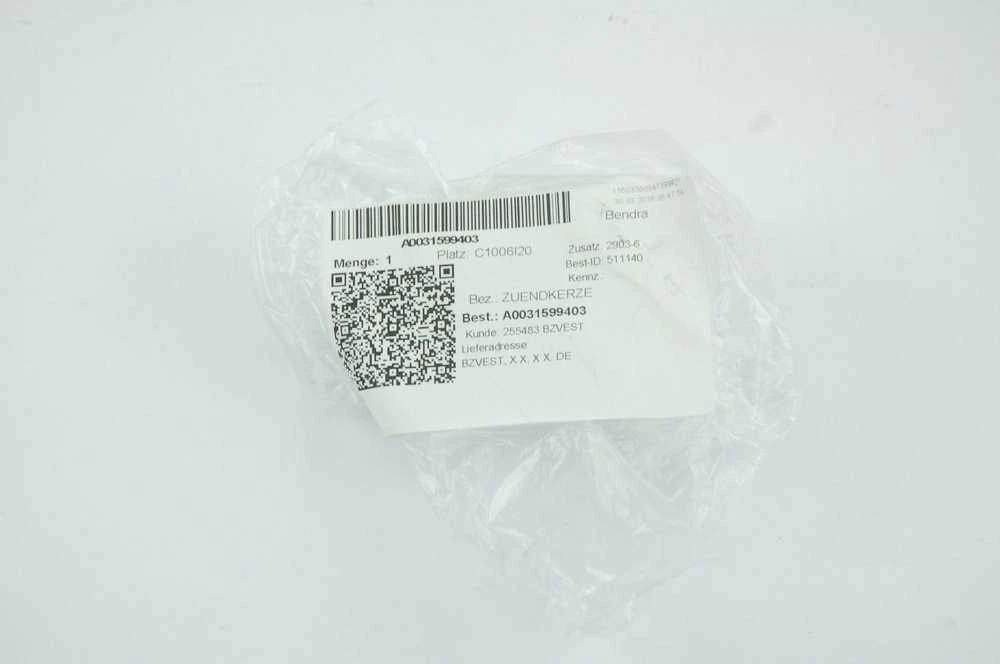 Mercedes Benz 300SE 230 250 280 SL Platininė Uždegimo Žvakė Originalus A0031599403