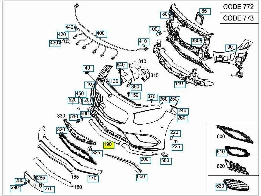 MERCEDES BENZ S-Class W217 Priekinio bamperio centrinis apatinis dekoratyvinis apvadas originalus A2178851221