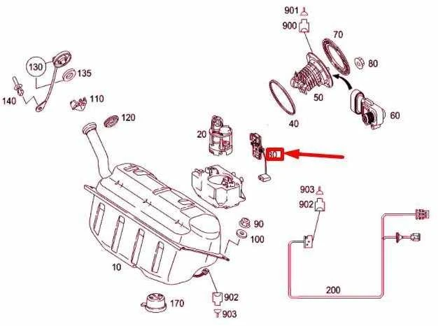 Mercedes Benz Slk 200 Kompressor W171 Niveausensor De Originalus A1715420617