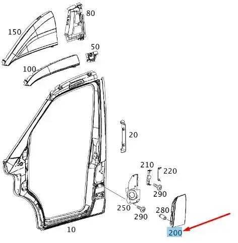 Mercedes Benz Sprinter 35t Platform Chassis 2020 Benzinas Užpildymo Anga Originalus A910750000064