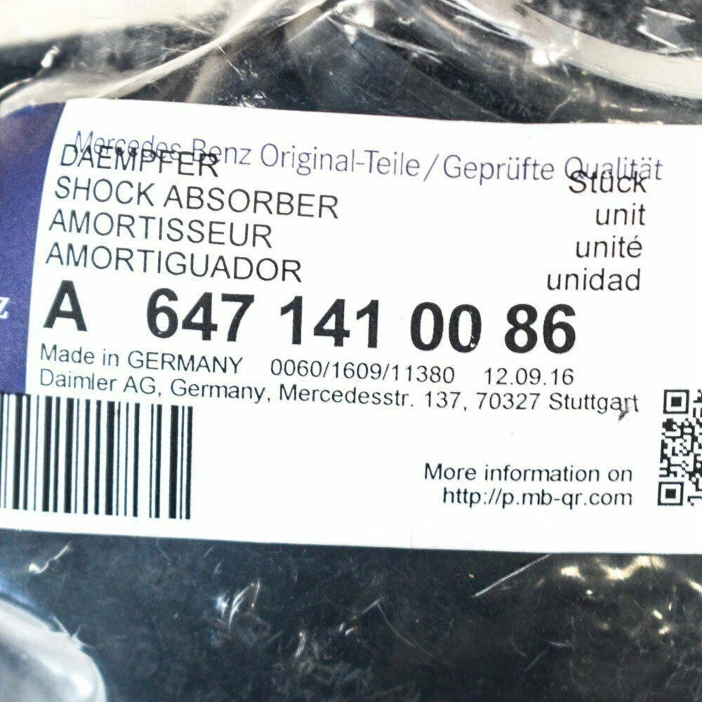 MERCEDES-BENZ SPRINTER Turbo Įkroviklio Resonator W906 2.7 Dyzelinas A6471410086 NAUJAS