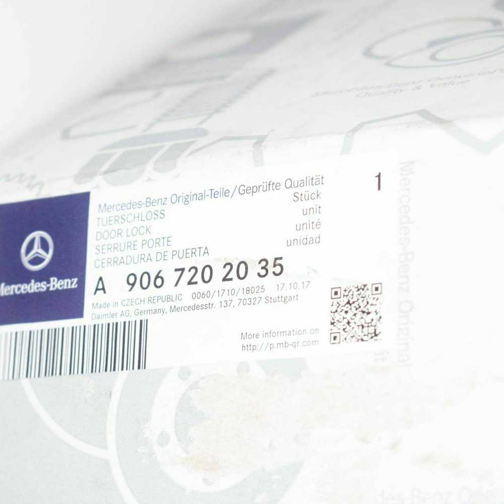 Mercedes Benz Tuerschloss 209 309 411 509 CDI FHS FHL Kasten Kombi Originalus A9067202035