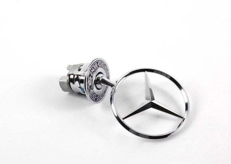 Mercedes-Benz W124 variklio dangčio žvaigždės emblema originalus A2108800186
