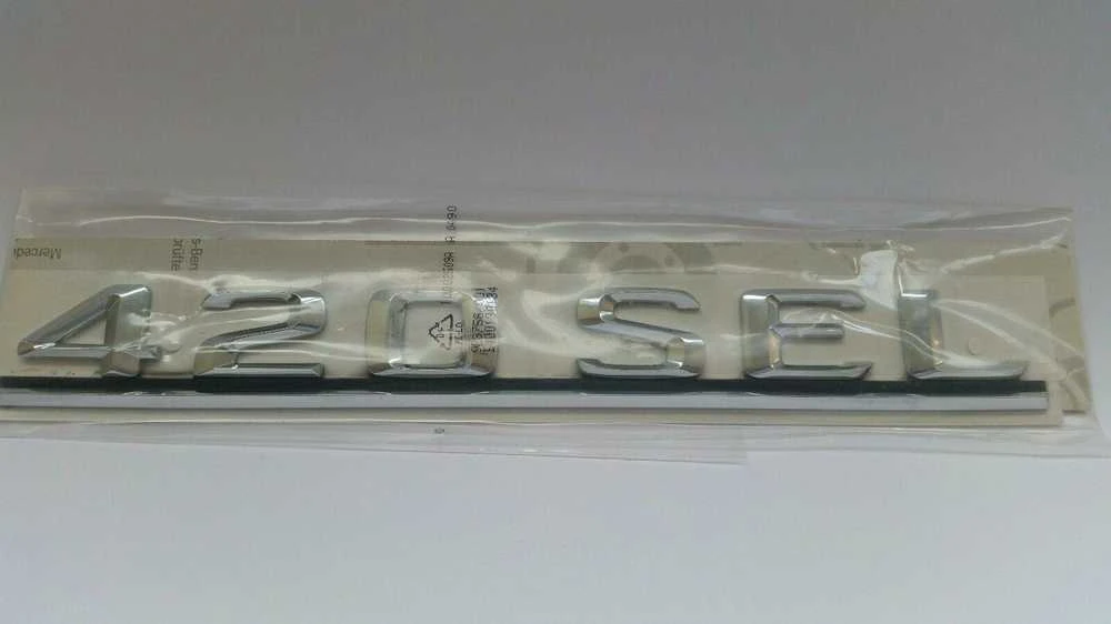 "Mercedes-Benz" W126 emblema galinio denio dangčio modelis originalus 1268172015