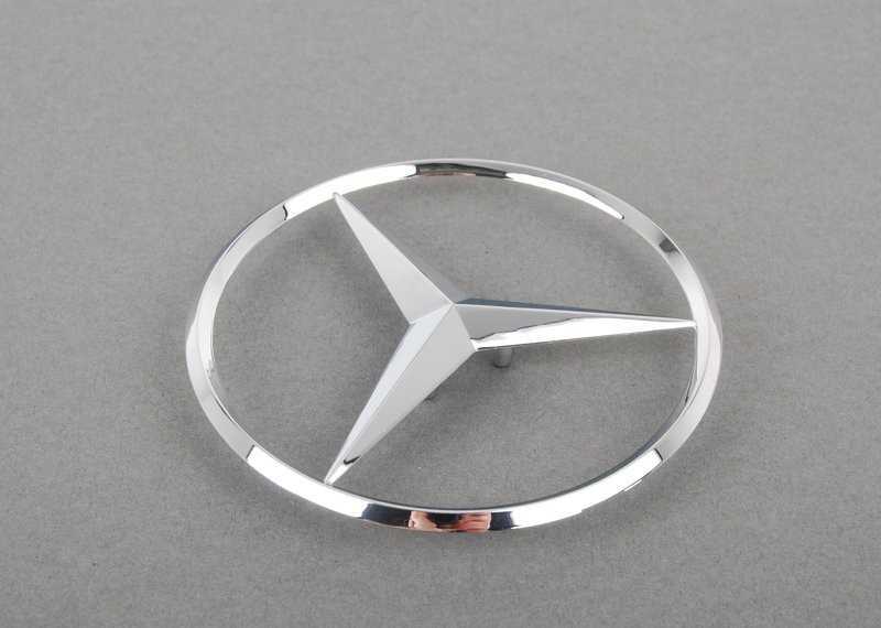 "Mercedes-Benz W140" galinės bagažinės bagažinės emblema originalus A2517580058