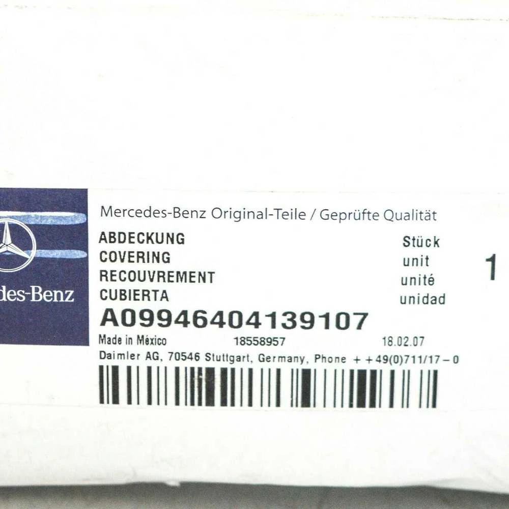 Mercedes-Benz W166 vairo ratlankio dangtelis A09946404139107