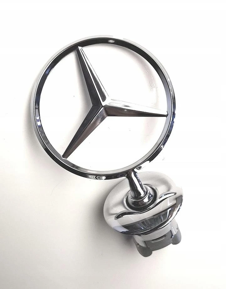 Mercedes-Benz W167 variklio dangčio žvaigždės emblema chromuota originali A2218800086