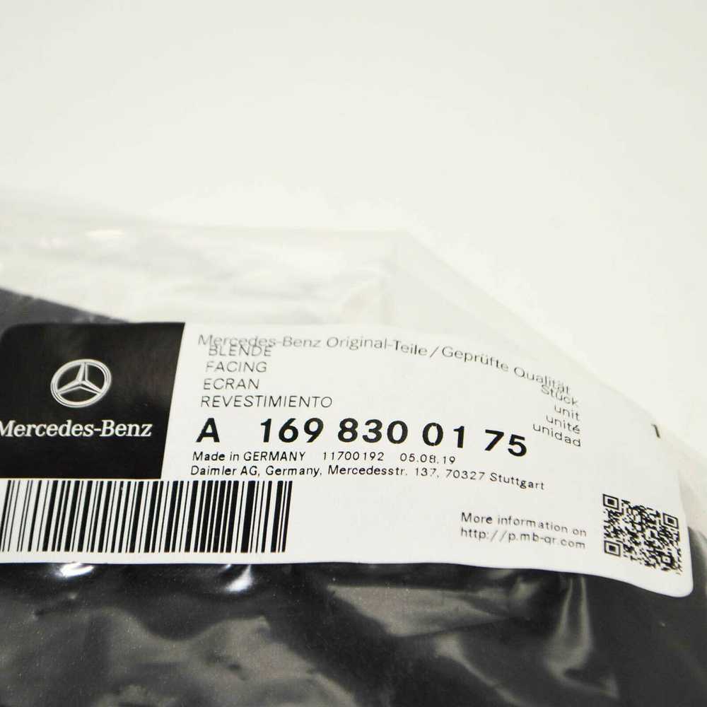 Mercedes-Benz W169 priekinis kairysis vandens nutekėjimo dangtelis originalus A1698300175