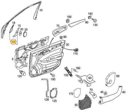 Mercedes Benz W203 Priekinio Dešiniojo Aukštų Dažnių Garsiakalbio Dangtelis Originalus A20372002487D43