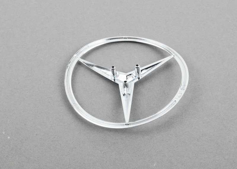 Mercedes-Benz W208 Galinis bagažinės dangtis bagažinės žvaigždės emblema originalus A2087580058