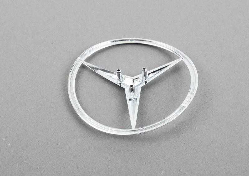 Mercedes-Benz W208 Galinis bagažinės dangtis bagažinės žvaigždės emblema originalus A2087580058