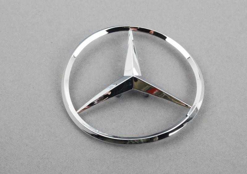 Mercedes-Benz W208 Galinis bagažinės dangtis bagažinės žvaigždės emblema originalus A2087580058