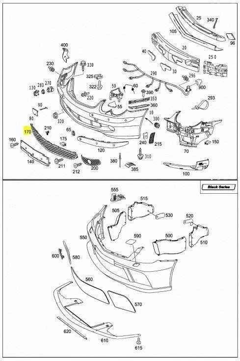 Mercedes Benz SL 350 500 500 Bamperio centro apatinės grotelės Originalus A2308850223