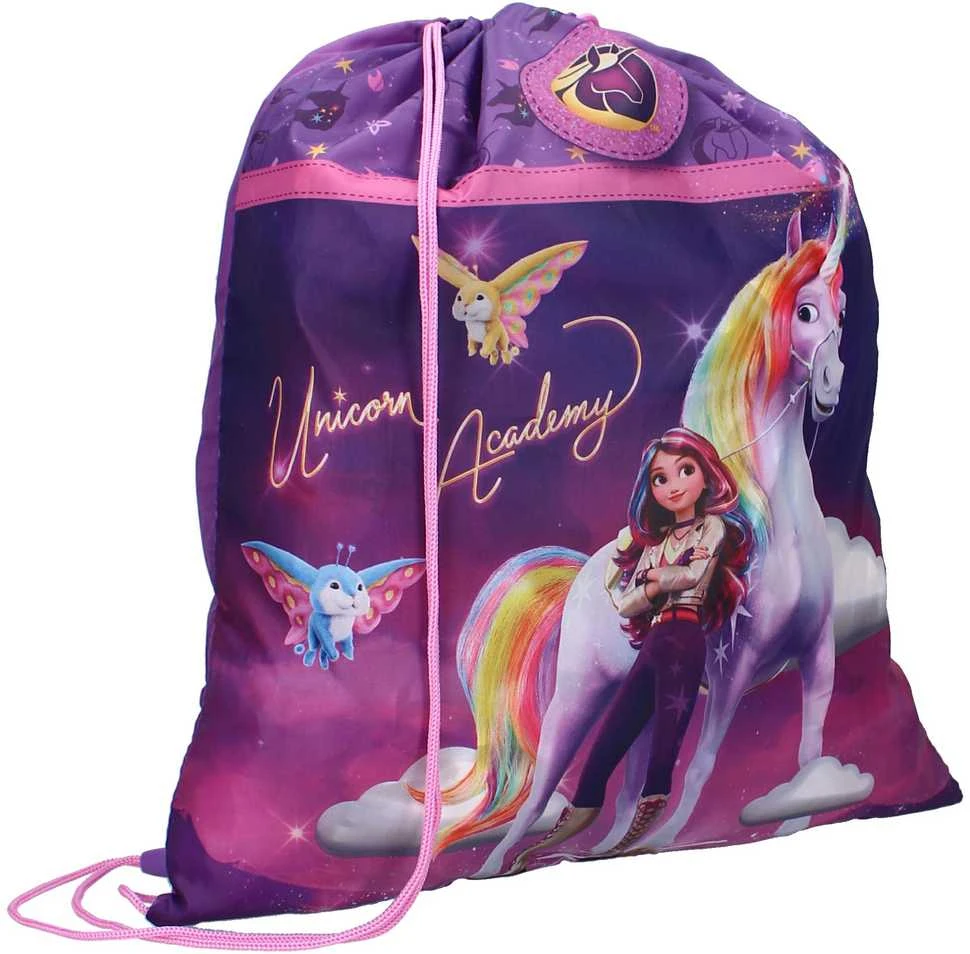 Mergaičių sporto krepšys "Unicorn Academy", 44 cm