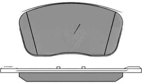 Meyle TOYOTA PEUGEOT OPEL stabdžių trinkelių rinkinys, diskinis stabdys SU001B3530 1673597480 1678168280