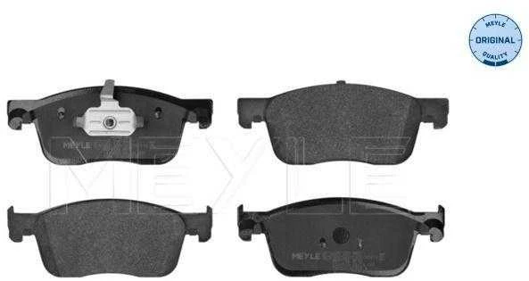 Meyle TOYOTA PEUGEOT OPEL stabdžių trinkelių rinkinys, diskinis stabdys SU001B3530 1673597480 1678168280