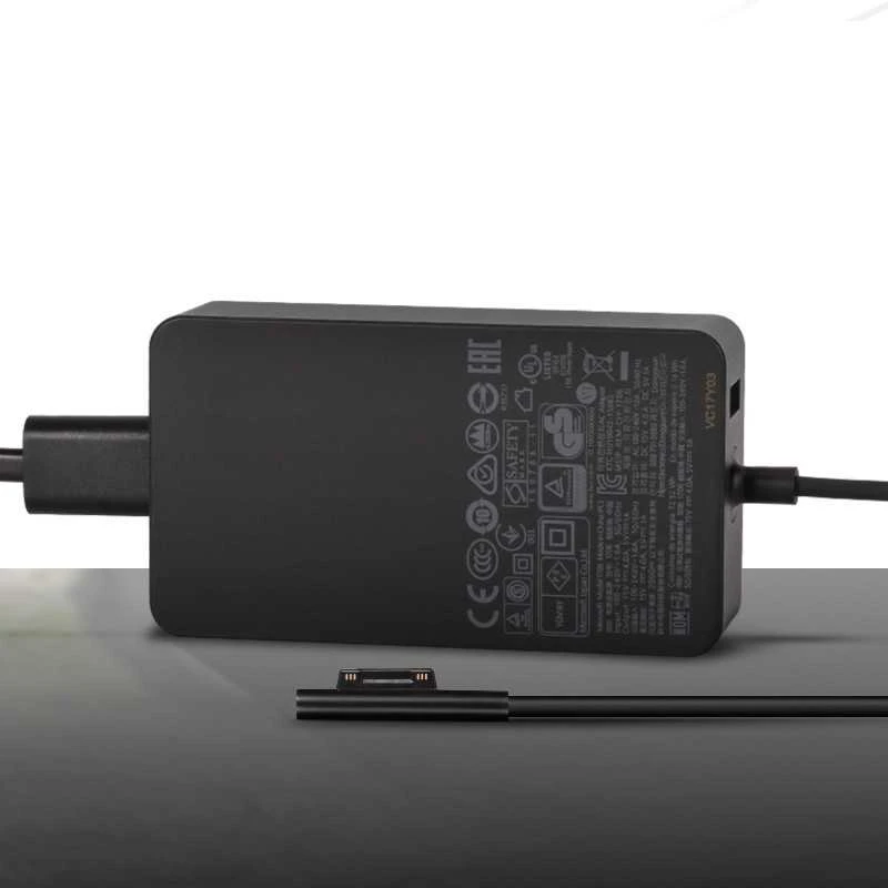 "Microsoft Surface" 65W įkroviklis - kintamosios srovės adapteris nešiojamajam kompiuteriui "Surface