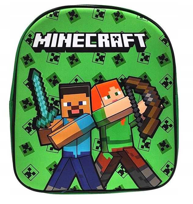 Minecraft ikimokyklinė kuprinė, 30 cm