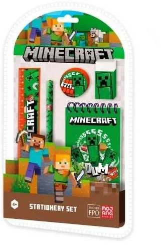 "Minecraft" kanceliarinių prekių rinkinys su lipdukais