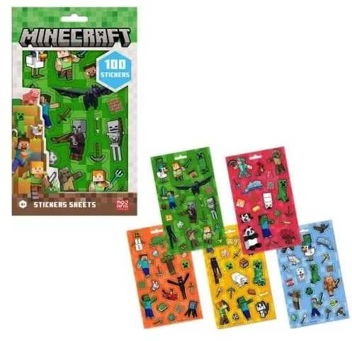 "Minecraft" kanceliarinių prekių rinkinys su lipdukais