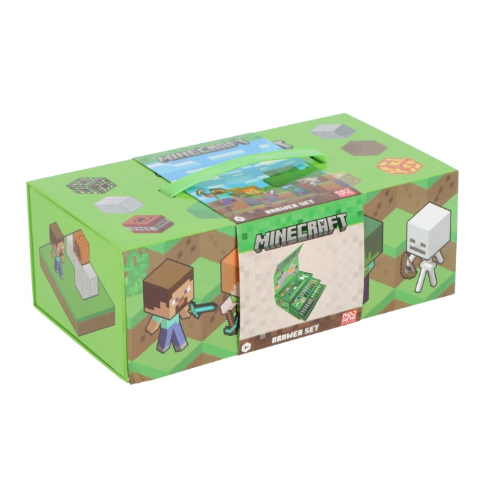 Minecraft Lilo Stitch spalvinimo rinkinys 52 vnt.