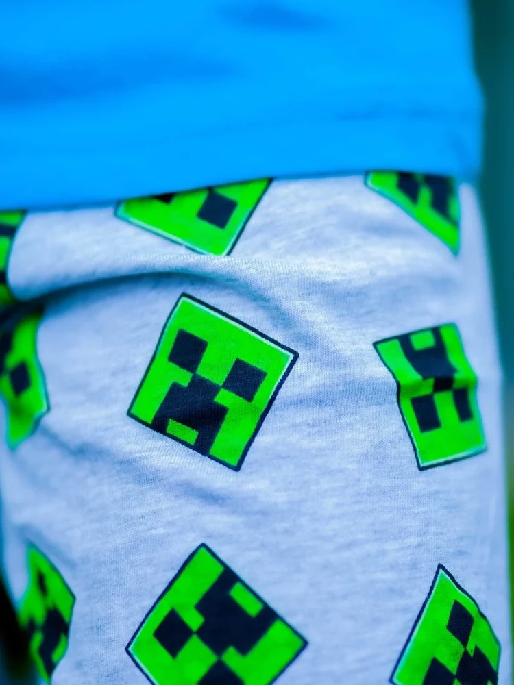 MINECRAFT šortų ir marškinėlių komplektas