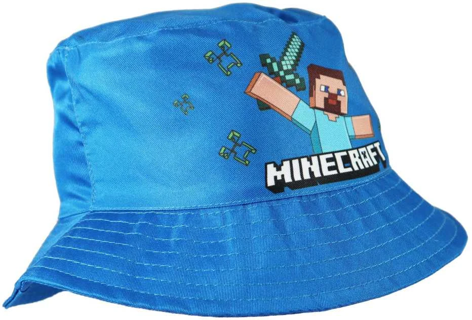 "Minecraft" vasarinė kepurė, mėlyna