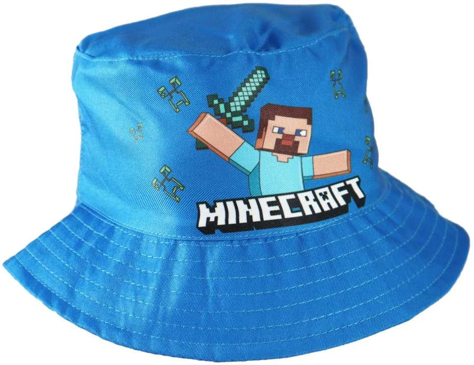 "Minecraft" vasarinė kepurė, mėlyna
