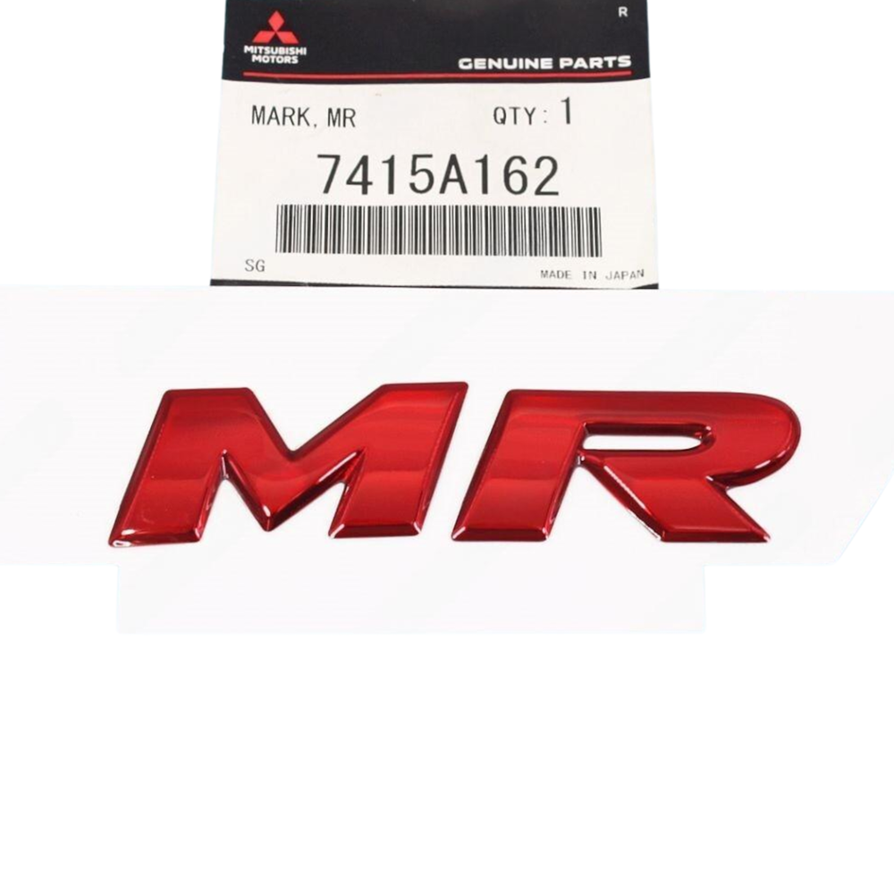 Mitsubishi Electric Mitsubishi Lancer Evolution MR Galinės Emblema 2010-2013 Originalus 7415A162