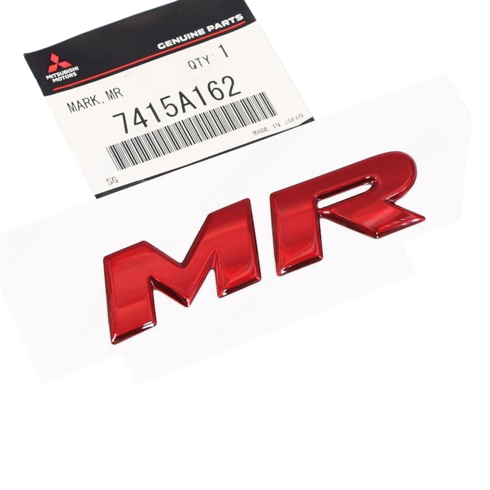 Mitsubishi Electric Mitsubishi Lancer Evolution MR Galinės Emblema 2010-2013 Originalus 7415A162