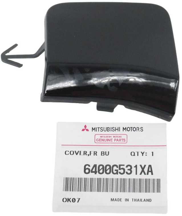 Mitsubishi Electric Mitsubishi Mirage Priekinis Bumperio Traukos Ausko Kapsulė 2017-2020 Originalus 6400G531XA