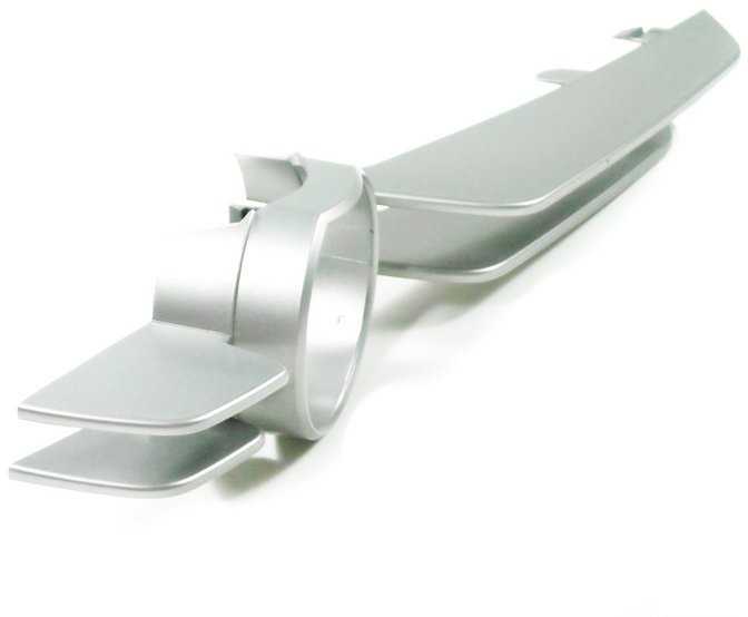 NAUJA OEM BMW E46 Kabrioletas Kupė Rūko Žibinto Apdaila DEŠINĖ Titano 51117016516