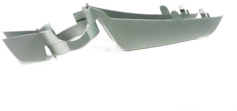 NAUJA OEM BMW E46 Kabrioletas Kupė Rūko Žibinto Apdaila DEŠINĖ Titano 51117016516