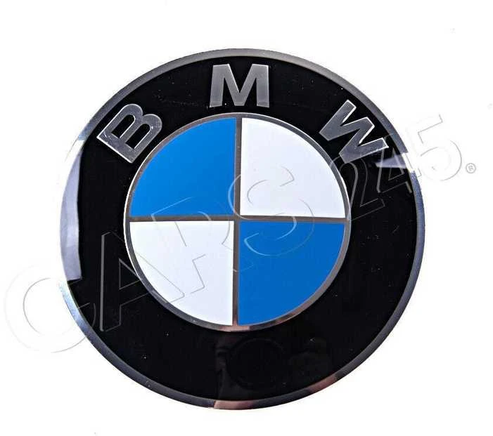 NAUJA OEM BMW E46 Sedanas Universalus Variklio Dangtis BMW Emblema Ženklelis 82mm 13717785999