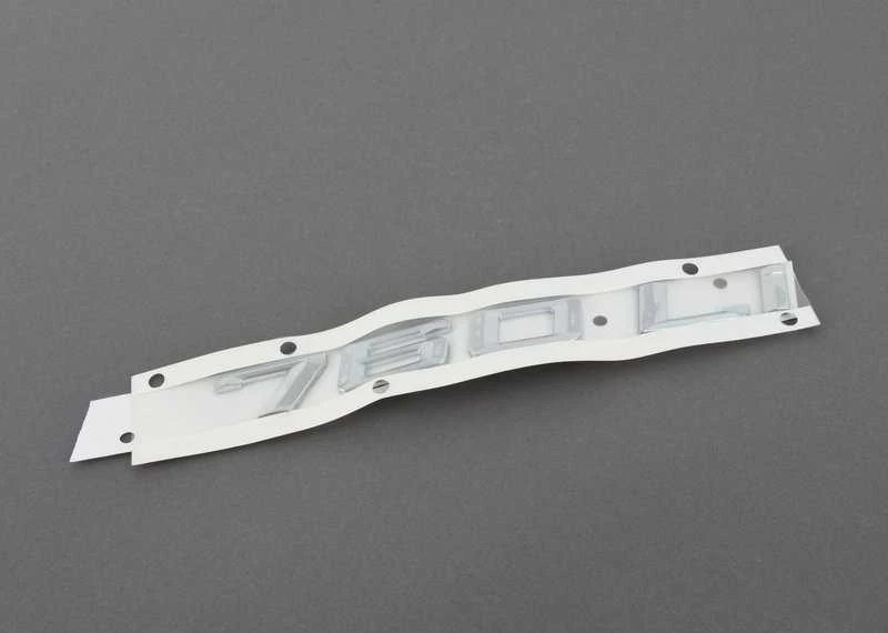 NAUJA OEM BMW F02 F02N Bagažinės Dangčio 760Li Emblema Ženklelis Logotipas 51147187127