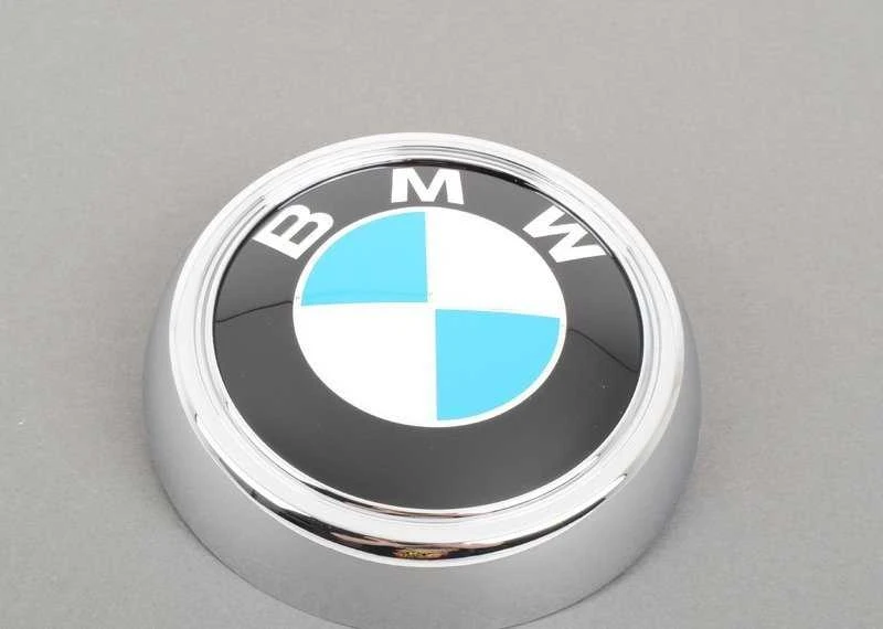 NAUJA OEM BMW F25 SUV Bagažinės Dangtis BMW Emblema Ženklelis Chromas 51147364375