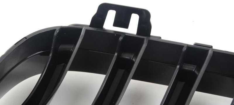 NAUJA OEM M Sport Priekinė Buferis Dešinė Centrinė Grotelė Juoda Blizgi BMW 2 F22 23 2013