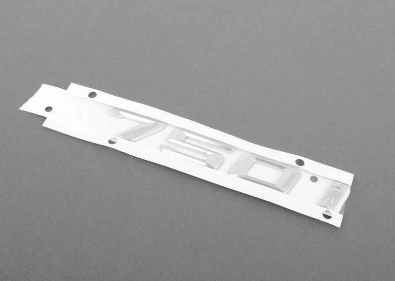 NAUJA OEM Originali BMW F01 F01N Bagažinės Dangčio 750i Emblema Ženklelis Logotipas 51147187082