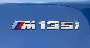 NAUJA OEM Originali BMW F20 F21 Bagažinės Dangčio M135i Emblema Ženklelis Logotipas 51148055785
