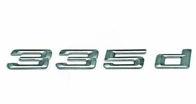 NAUJA OEM Originali BMW F30 F30N Bagažinės Dangčio 335d Emblema Ženklas Logotipas 51147289896