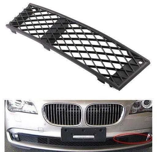 NAUJA OEM Priekinė Buferio Kairė Apatinė Grotelė BMW 7 Serija F01 F02 2008-2012